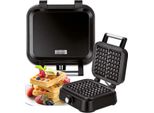 Robusta Piastra Per Waffle In Metallo Nero Mpm MGO-40 High Power