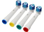 Bmk Testine Per Spazzolini Oral-B, 4 Pezzi - Compatibili Con Oral-B EB20 Precision Clean