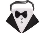 Papillon Formale Per Cani Nero, S
