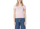 Tommy Hilfiger Jeans T-Shirt Donna Cotone Rosa GR75985 - Taglia: Xs