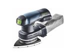 Festool Dtsc 400 3,0 I-Plus Levigatrice A Delta A Batteria 18 V 100 X 150 Mm ( 577508 ) Senza Spazzole + 2X Batteria 3,0 Ah + Caricabatterie + Systainer