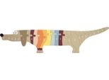Small Foot - Puzzle Di Lettere E Forme In Legno Per Cani, 26 Pezzi.