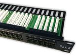 Datacom Patch Panel Isdn 50P.1U Integrovaný Black, 19''