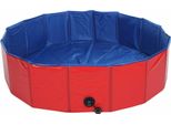 Piscina Merco Splash Per Cani Rossa Diametro 120 Cm