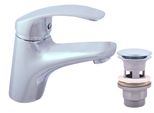 Rav SlezáK Miscelatore Per Lavabo Mississippi MS027.0 Con Bocca Click-Clack MD0808