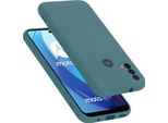Cadorabo Custodia Protettiva Per Motorola Moto E20 / E30 / E40 Custodia In Verde Cellulare Case Cover Tpu Etui