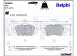 Delphi Set Pastiglie Freno Posteriori Per Toyota Corolla Xii Station Wagon (E210) LP3876