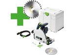 Festool Ts 60 K-Plus Master Edition Sega A Tuffo 1500 Watt 168 Mm ( 577847 ) + Lama + Systainer