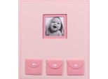 Album Fotografico Per Bambini Con Angoli Bebe Rosa