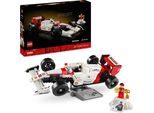 Lego Icons Mclaren MP4/4 & Ayrton Senna, Kit Di Auto Da Corsa F1 Per Adulti Con Minifigure Del Pilota, Oggetto Da Collezione, Idea Regalo Di Compleanno Per Uomo, Donna, Lui E Lei 10330