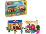 Lego Animal Crossing Negozio Di Nook E Casa Di Sophie, Giocattolo Creativo Per Bambini Con 2 Minifigure Della Serie Di Videogiochi, Regalo Per Ragazze E Ragazzi Dai 7 Anni In Su 77050
