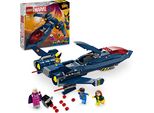 Lego Marvel X-Jet Degli X-Men, Modellino Di Aereo Da Costruire Con Le Figure Di Wolverine E Rogue, Giocattolo Di Supereroi Per Bambini, Regalo Per Ragazzi E Ragazze A Partire Dagli 8 Anni 76281