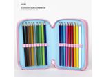 Astuccio Triplo Principesse Disney 43 Pezzi Rosa 13 X 6,5 X 19,5 Cm