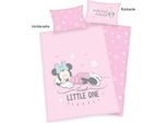 Disney Minnie Mouse - Biancheria Da Letto Reversibile - 40 X 60 / 135 X 100 Cm