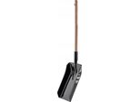 Paletta Per Cenere In Metallo Kadax "Horn"", Paletta Per Carbone Con Manico In Legno, 69 Cm"