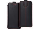 Custodia Universale Per Cellulare Ultra Slim M4- Adatta Per Samsung I9100 Galaxy S2/I9000/S8600 Wave 3 Nero