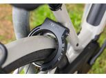 Blocco Telaio Abus 6950M Xplus Granit - Per Tutti I Telai Di Biciclette Comuni - Regolabile Universalmente - Immobilizzatore Per Biciclette - Variante R - La Chiave Non Può Essere Rimossa Quando Il Blocco è Aperto