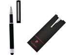Penna A Sfera Pierre Cardin Claudie, Roller, 0,5 Mm, Metallo, Con Stilo, Nero