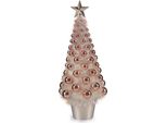Albero Di Natale Iridescente 21,5 X 51 X 21,5 Cm In Plastica Polipropilene Rosa