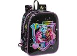Zaino Per Bambini Monster High Black 22 X 27 X 10 Cm
