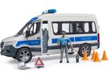Bruder Bruder Mb Sprinter Police+Fig śW/DźW 02683