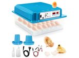 Incubatrice Yakimz Incubatrice Digitale Incubatrice Piana Con Display Lcd Sistema Di Rotazione + Controllo Della Temperatura Per Polli, Oche, Anatre, Piccioni, Quaglie, Uccelli 36 Uova Verde