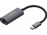 Adattatore Usb Tipo-C Aisens A109-0709/ Usb Tipo-C Maschio - RJ45 Femmina/ 1000Mbps/ 15Cm/ Grigio