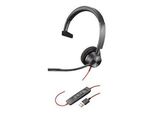 Poly Blackwire 3315 Squadre Monofoniche USB-A