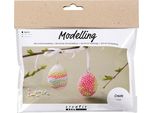 Creativ Company Cc Mini Hobby Set Uovo Da Modellare Con Perline