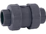 Cepex 09017 Valvole Di Ritegno In Pvc-U Ø75 Serie Primavera Epdm O-Ring Presa Solvente Argento Argento Taglia Unica