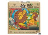 Puzzle Per Bambini The Lion King Doppia Faccia 24 Pezzi 70 X 1,5 X 50 Cm (12 Unità)