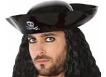 Cappello Pirata Atosa In Pvc Nero Nero Taglia Unica