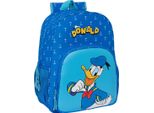 Zaino Scuola Donald Blue 33 X 42 X 14 Cm