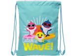 Safta Baby Shark Surfing Gym Bag Blu Blu Taglia Unica
