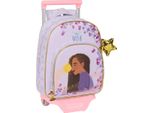 Zaino A Rotelle Wish Lilac 28 X 34 X 10 Cm