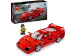 Lego Speed Champions Ferrari F40, Playset Con Auto Giocattolo Costruibile E Minifigure Del Pilota, Set Di Costruzioni Da Collezionare Per Bambini, Regalo Per Ragazzi E Ragazze 76934