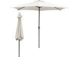 Ombrellone Ø3,5 M Ombrellone Da Giardino Ombrellone Da Terrazza Ombrellone A Sospensione Ombrellone Da Mercato Ombrellone Da Spiaggia - Beige