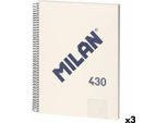 Quaderno A Spirale A4/80K Linea 1918 Beige Milano
