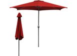 Ombrellone Ø3,5 M Ombrellone Da Giardino Ombrellone Da Terrazza Ombrellone A Braccio Ombrellone Da Mercato Ombrellone Da Spiaggia - Rosso