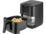 Ecg Af 5500 Crunchy Single 5.5 L Stand-Alone 1350 W Hot Air Fryer Black