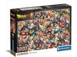 Clementoni - Puzzle 1000 ElementóW Dragon Ball - Oficjalny Produkt Oryginalny