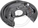 A.B.S. 11035 - Oe 1Q0615611C Piastra Paraspruzzi, Disco Freno Per Yeti (5L), Maggiolino (5C), Eos (1F), Golf Vi, Scirocco