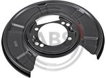 A.B.S. 11071 - Oe 9064230420 Piastra Paraspruzzi, Disco Freno Per Sprinter (W906), Crafter (2E), Crafter (2F)