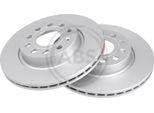 A.B.S. 17522 Disco Freno Oe 1K0615301AC Compatibile Con A3 8P, Altea, Altea Xl, Leon, Toledo, Octavia, Yeti, Beetle, Caddy, Golf Iv, Golf Plus, Golf V, Golf Vi, Jetta