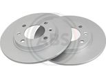 A.B.S. 16876 - Oe 1618860980 Disco Freno Per Saxo, Xsara, Zx (N2), 106 Ii, 206 Cc (2D), 206 (2A/C), 206 (2E/K), 206 Sw (2E/K), 306