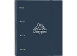 Raccoglitore Ad Anelli Kappa Dark Navy Blu Navy 27 X 32 X 3,5 Cm