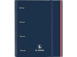 Raccoglitore Ad Anelli El Ganso Classic Blu Navy 27 X 32 X 3,5 Cm