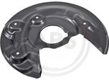 A.B.S. 11047 - Oe 1Q0615611F Piastra Paraspruzzi, Disco Freno Per Yeti (5L), Maggiolino (5C), Eos (1F), Golf Vi, Jetta Iv, Scirocco