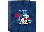 Raccoglitore Ad Anelli El NiñO Paradise Blu Marino A4 27 X 33 X 6 Cm