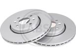 A.B.S. 16924 Disco Freno Oe 402068053R Compatibile Con Dokker, Lodgy, Captur, Clio, Kangoo, Laguna, Megane, Wind, Twingo, Scenic